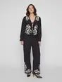 VILA VIPOLENE V-NECK L/S TOP/BFS