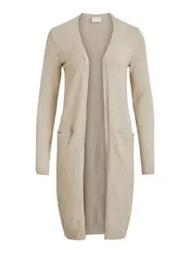 VILA VIRIL LONG L/S KNIT CARDIGAN - NOO