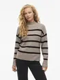 VILA VIRIL MOCK NECK L/S KNIT RIB TOP 2