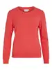 VILA VIRIL O-NECK L/S KNIT TOP - NOOS