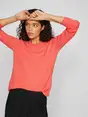 VILA VIRIL O-NECK L/S KNIT TOP - NOOS