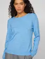 VILA VIRIL O-NECK L/S KNIT TOP - NOOS