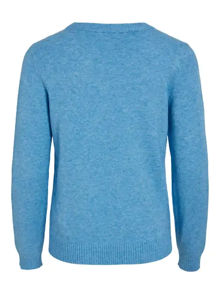 VILA VIRIL O-NECK L/S KNIT TOP - NOOS