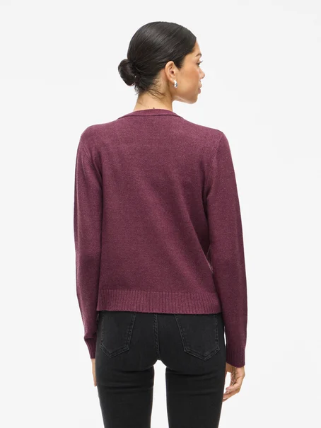 VILA VIRIL SHORT L/S KNIT CARDIGAN-NOOS