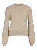 VILA VIRIL TURTLE-NK BALLOON L/S TOP - N