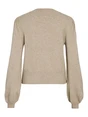 VILA VIRIL TURTLE-NK BALLOON L/S TOP - N