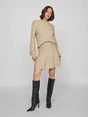 VILA VIRIL TURTLE-NK BALLOON L/S TOP - N
