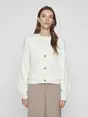 VILA VIRIL V-NECK L/S KNIT CARDIGAN - NO