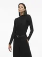 VILA VISAGARA FUNNELNECK L/S TOP