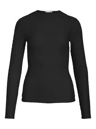 VILA VISAGARA FUNNELNECK L/S TOP