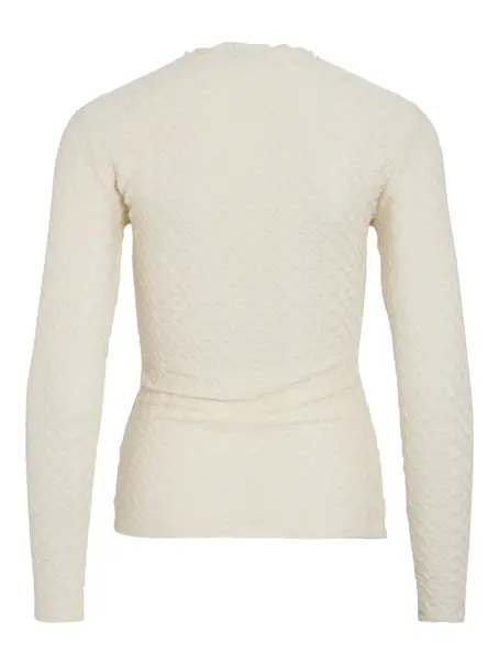 VILA VISAGARA FUNNELNECK L/S TOP