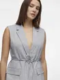VILA VISALA S/L TAILORED WAISTCOAT/R/BFS
