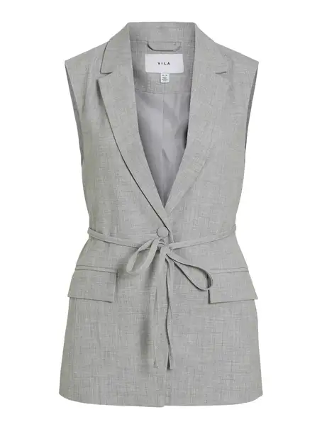 VILA VISALA S/L TAILORED WAISTCOAT/R/BFS