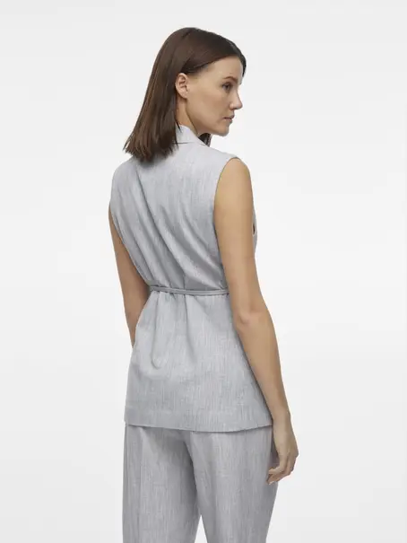 VILA VISALA S/L TAILORED WAISTCOAT/R/BFS