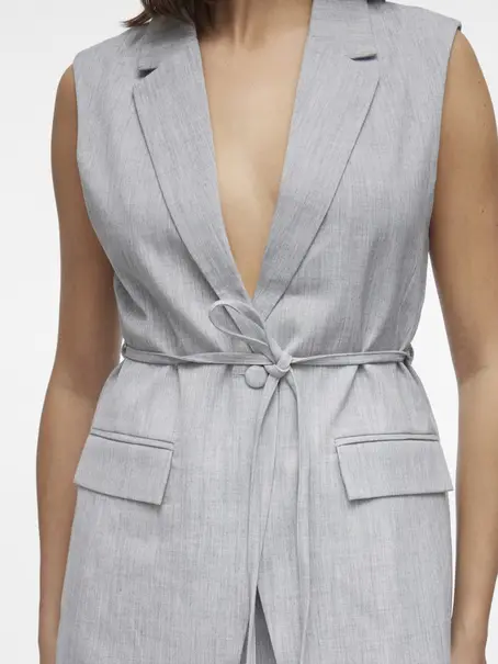 VILA VISALA S/L TAILORED WAISTCOAT/R/BFS