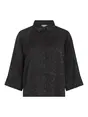 VILA VISALINA 3/4 JACQUARD SHORT SHIRT