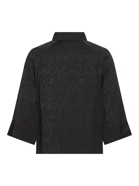 VILA VISALINA 3/4 JACQUARD SHORT SHIRT