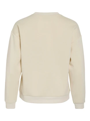 VILA VISANDY L/S SWEAT TOP - NOOS