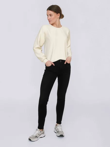 VILA VISANDY L/S SWEAT TOP - NOOS