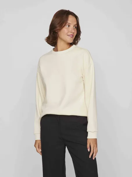 VILA VISANDY L/S SWEAT TOP - NOOS