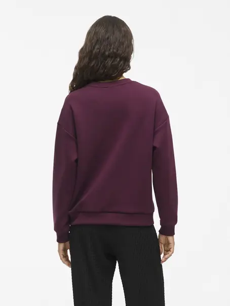 VILA VISANDY L/S SWEAT TOP - NOOS