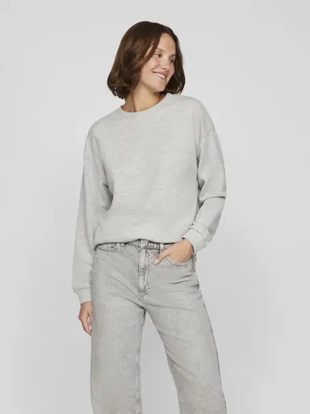 VILA VISANDY L/S SWEAT TOP - NOOS