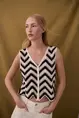 VILA VISERILDA V-NECK S/L VEST/BFS