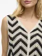 VILA VISERILDA V-NECK S/L VEST/BFS