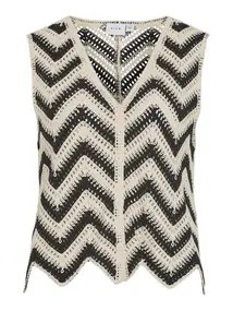 VILA VISERILDA V-NECK S/L VEST/BFS