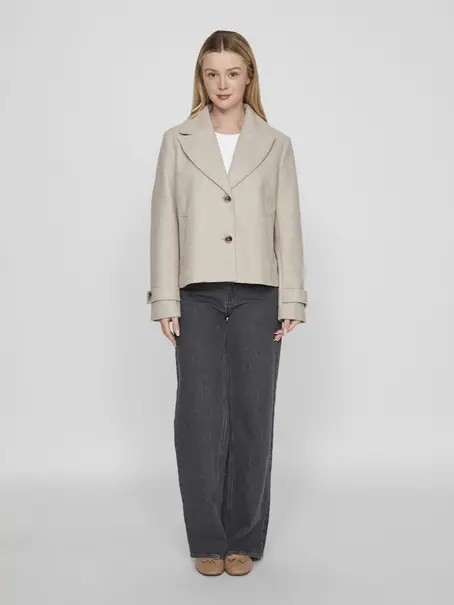 VILA VISOLO L/S SHORT JACKET/TES