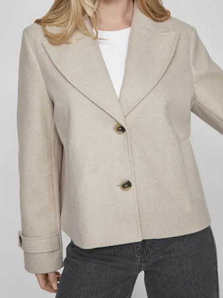 VILA VISOLO L/S SHORT JACKET/TES