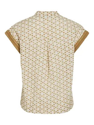 VILA VISUMIRA V-NECK CP TOP