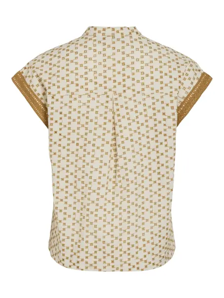 VILA VISUMIRA V-NECK CP TOP