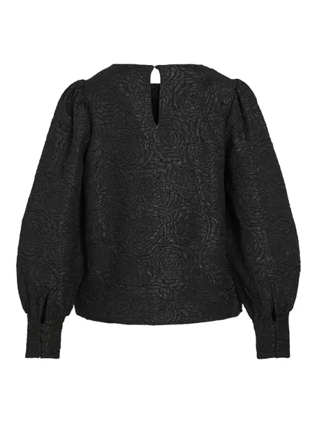 VILA VITALIAMA O-NECK L/S TOP/PR