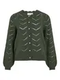 VILA VITULI O-NECK L/S DETAIL KNIT CARDI