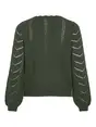VILA VITULI O-NECK L/S DETAIL KNIT CARDI