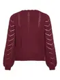 VILA VITULI O-NECK L/S DETAIL KNIT CARDI