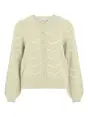 VILA VITULI O-NECK L/S DETAIL KNIT CARDI