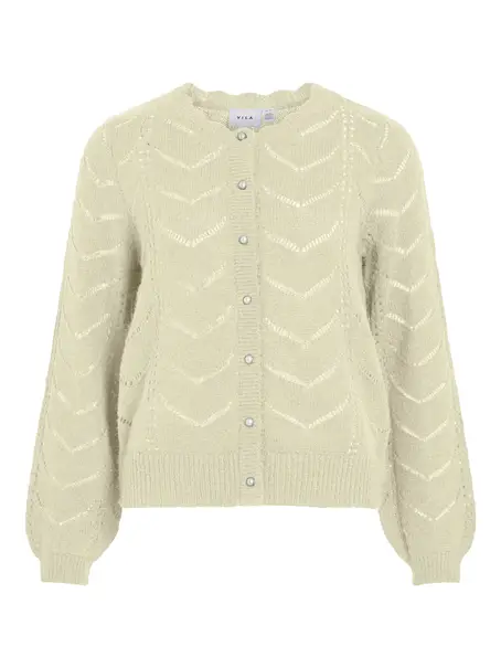 VILA VITULI O-NECK L/S DETAIL KNIT CARDI