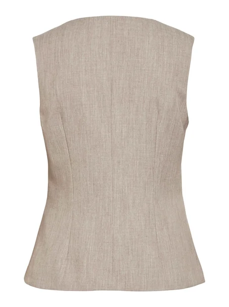 VILA VIVARONE S/L SQUARE NECK LONG VEST