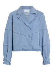VILA VIVIKEA DENIM TRENCHCOAT JACKET