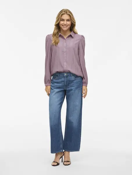 VILA VIZANIA L/S SHIRT - NOOS