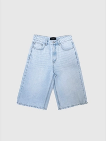 WITHBLACK WBLGALA BLUE DENIM BERMUDA