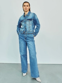 WITHBLACK WBLMILA HIGH WAIST WIDE JEANS
