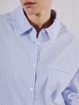 WITHBLACK WBLQUINIE STRIPE CROPPED SHIRT