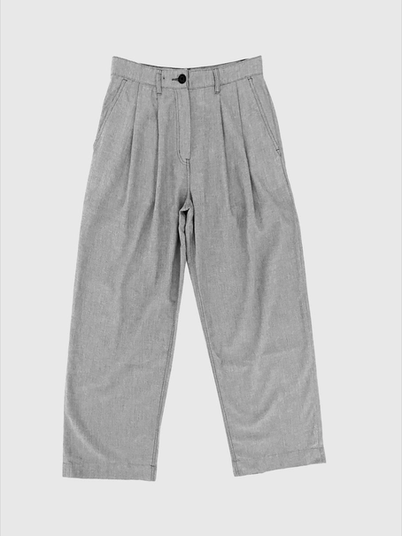 WITHBLACK WBLWILLOW GREY WIDE PANTS