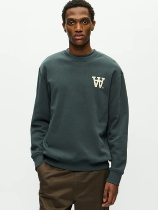 Wood Wood WWNoel AA Chest Print Sweatshirt