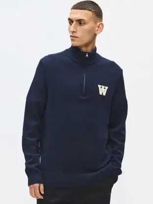 Wood Wood WWTay half zipper 25081