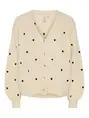 Y.A.S YASBOW LS EMBROIDED KNIT CARDIGAN S