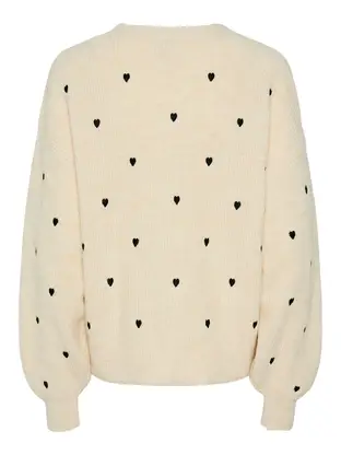Y.A.S YASBOW LS EMBROIDED KNIT CARDIGAN S